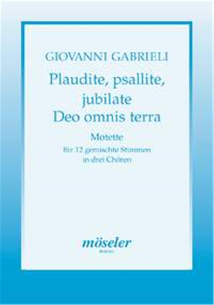 Plaudite, psallite, jubilate Deo omnis terra